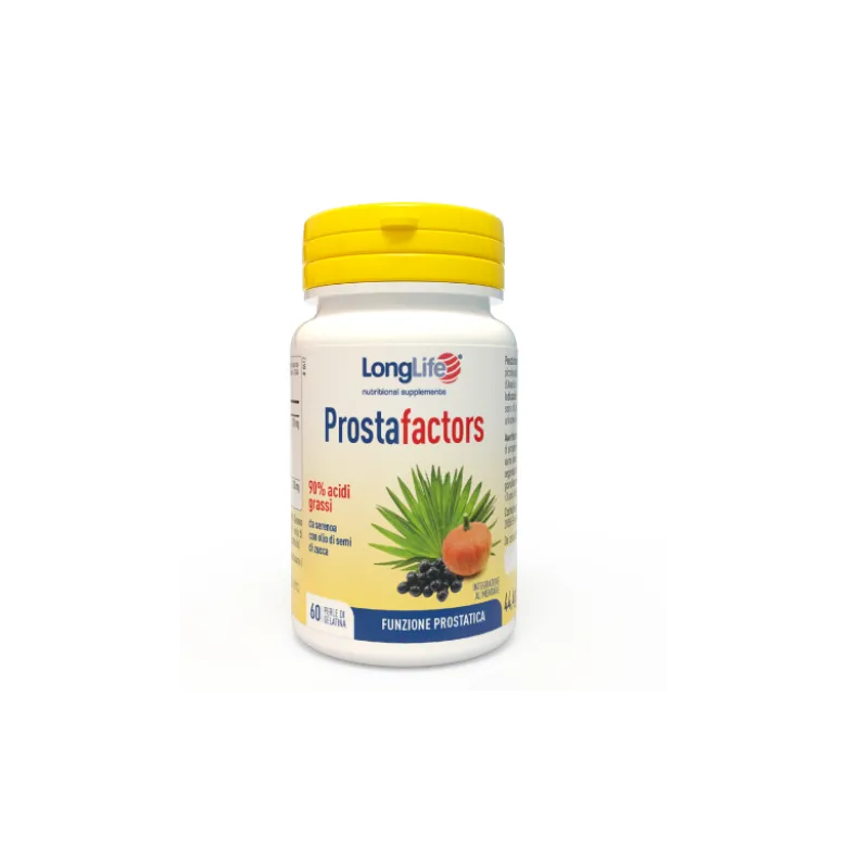 Longlife Prostafactors Integratore per Prostata 60 Perle