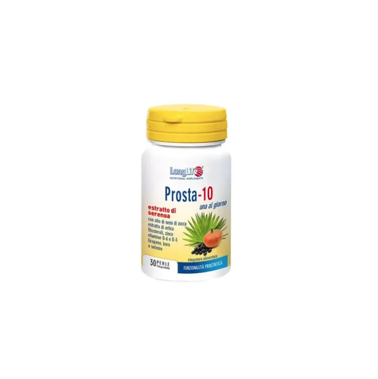 Longlife Prosta 10 Integratore per Prostata 30 Perle