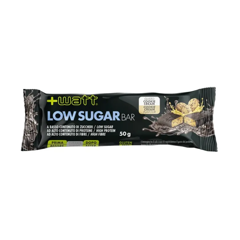 Low Sugar Bar Cookie Cream per Snack Proteico 50 g