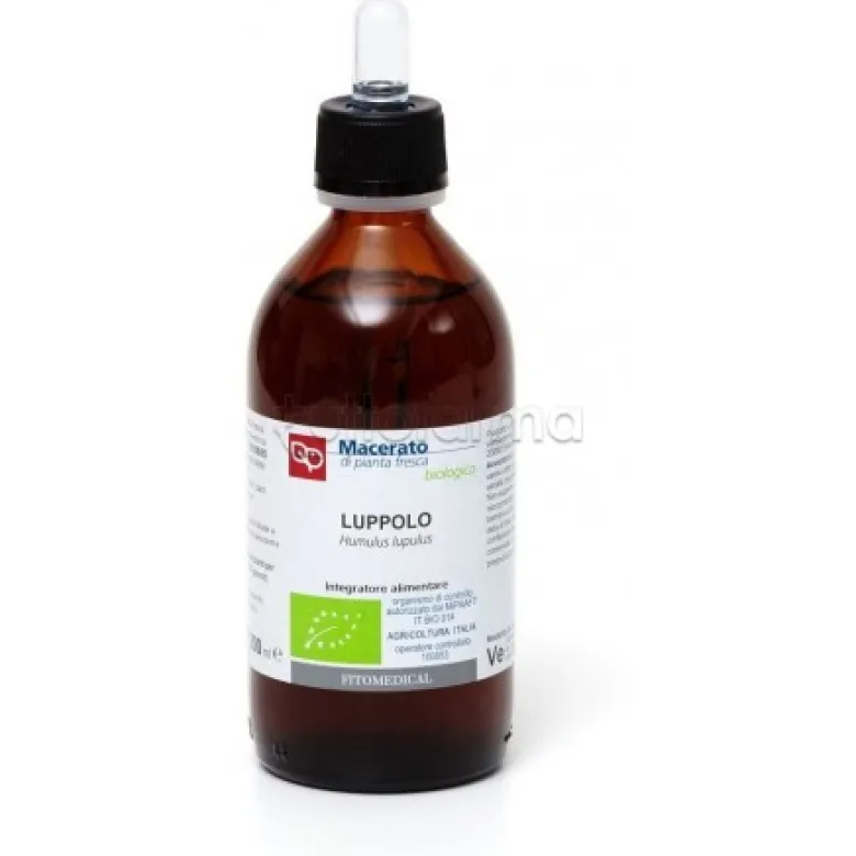 Luppolo Tintura Madre Bio per Rilassamento e Sonno 200ml