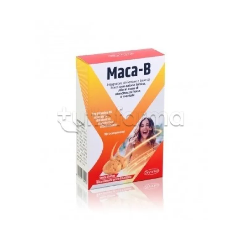 Maca-B Integratore contro Stanchezza 30 Compresse