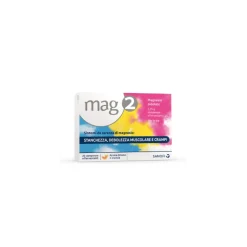 Mag 2 Integratore Alimentare per Stress e Stanchezza 2,25 gr Magnesio 20 Compresse Effervescenti