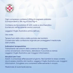 Mag 2 Integratore Alimentare per Stress e Stanchezza 2,25 gr Magnesio 20 Compresse Effervescenti