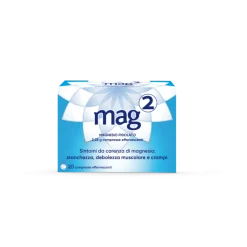 Mag 2 Integratore Alimentare per Stress e Stanchezza 2,25 gr Magnesio 20 Compresse Effervescenti