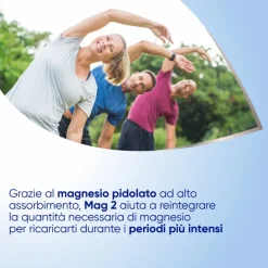 Mag 2 Integratore per Stanchezza e Stress 40 Bustine 2,25gr Magnesio