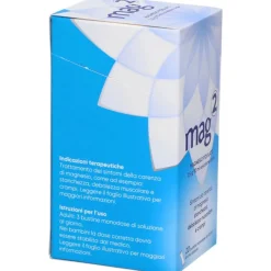 Mag 2 Magnesio Pidolato Integratore Gusto Arancia 20 Bustine Liquide