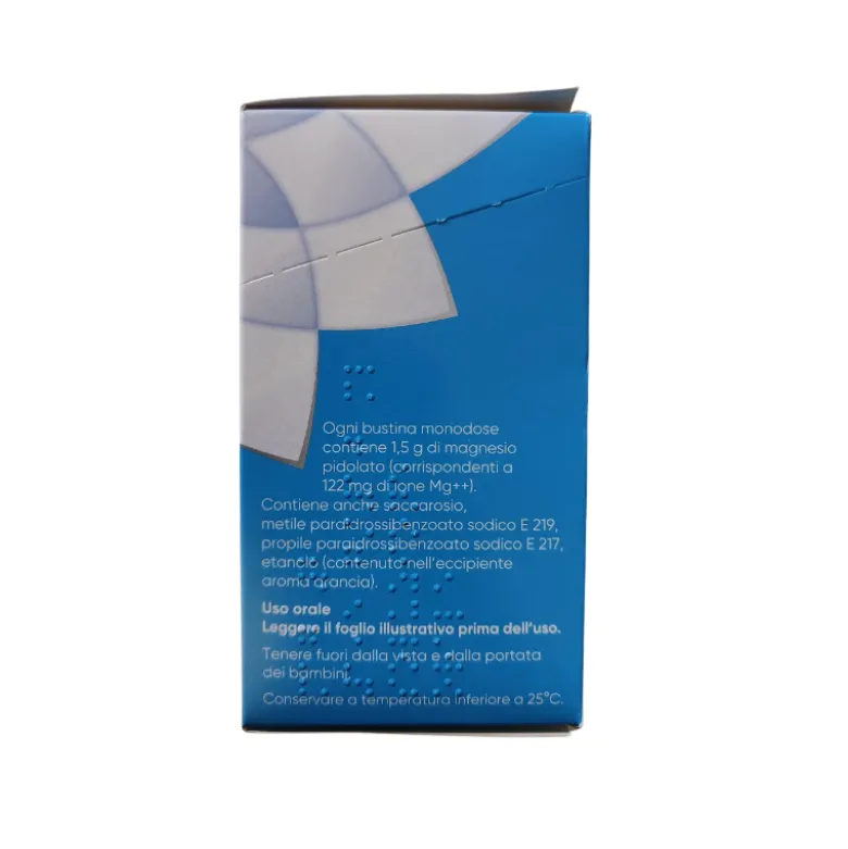 Mag 2 Magnesio Pidolato Integratore Gusto Arancia 20 Bustine Liquide