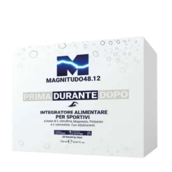 Magnitudo 48.12 Durante Integratore con Magnesio e Potassio per Sportivi 28 Flaconcini
