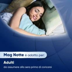 Mag Notte Sonno Integratore per Dormire 24 Bustine