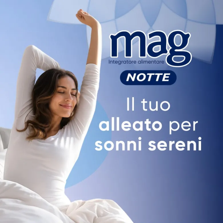 Mag Notte Sonno Integratore per Dormire 24 Bustine