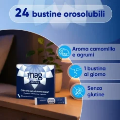 Mag Notte Sonno Integratore per Dormire 24 Bustine