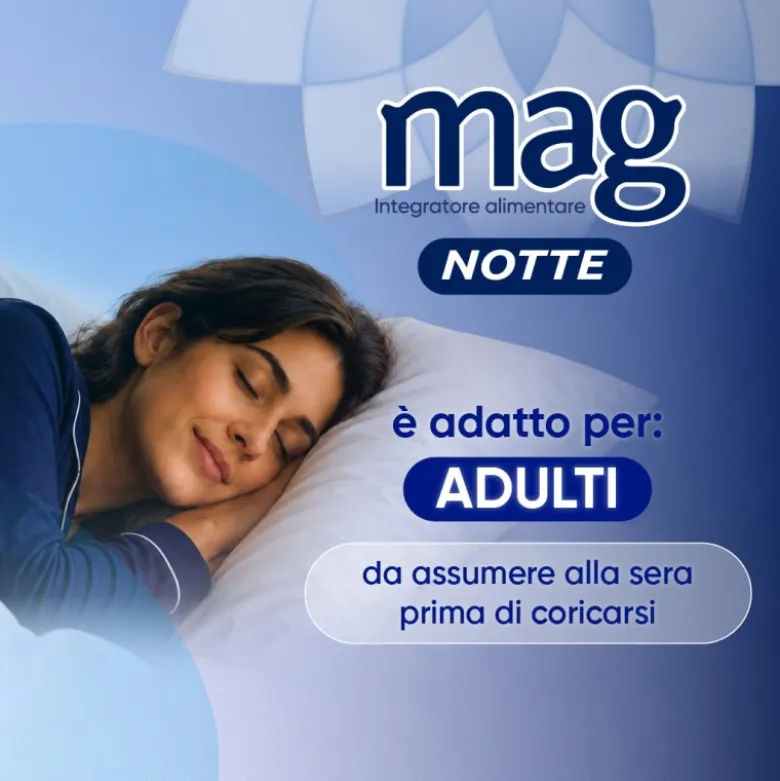 Mag Notte Sonno Integratore per Dormire 24 Bustine