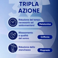 Mag Notte Sonno Integratore per Dormire 24 Bustine