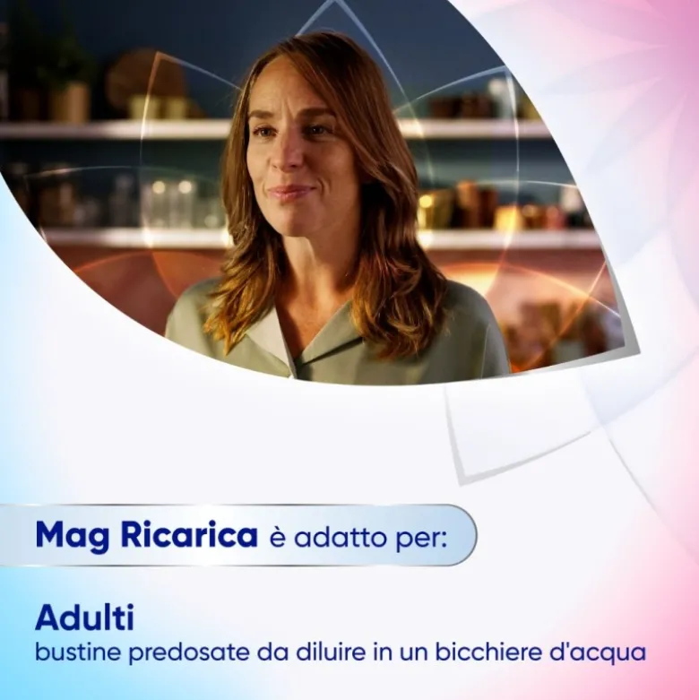 Mag Ricarica 24 Ore Integratore Energizzante 24 Bustine