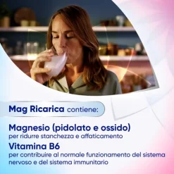 Mag Ricarica 24 Ore Integratore Energizzante 24 Bustine