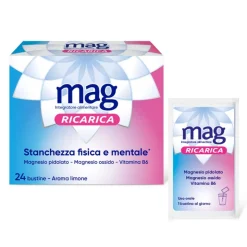 Mag Ricarica 24 Ore Integratore Energizzante 24 Bustine