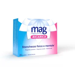 Mag Ricarica 24 Ore Integratore Energizzante 24 Bustine