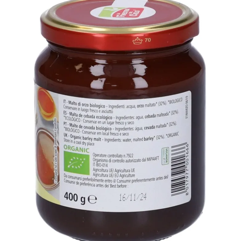 Malto di Orzo Bio per Dolcificare 400 g
