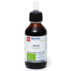 Malva Tintura Madre Bio per Benessere Gola 100 ml