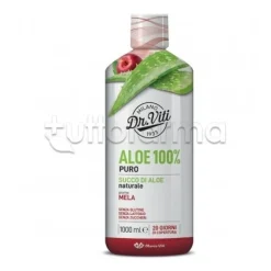 Marco Viti Aloe 100% Succo Puro Naturale 1000ml Aroma Mela