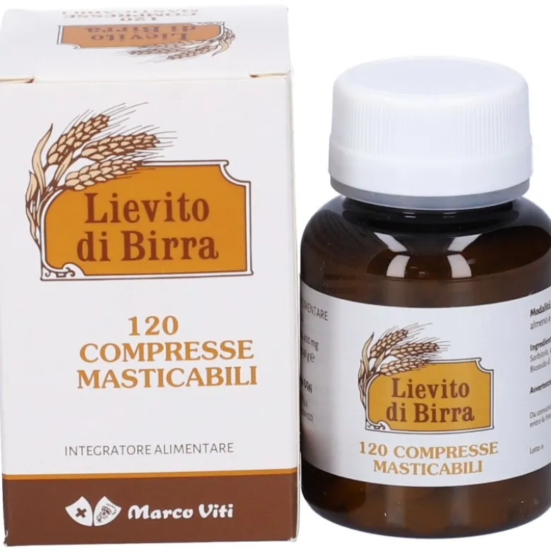 Marco Viti Lievito di Birra Integratore Ricostituente 120 Compresse