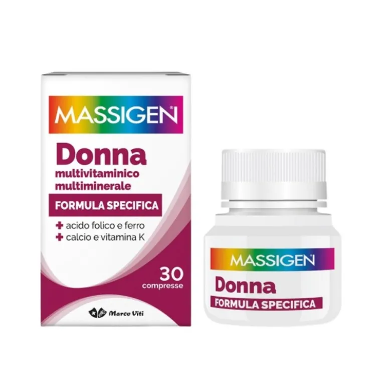 Marco Viti Massigen Dailyvit+ Donna Integratore Vitaminico 30 Compresse