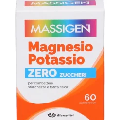 Marco Viti Massigen Magnesio e Potassio Integratore Ricostituente 60 Compresse