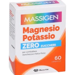 Marco Viti Massigen Magnesio e Potassio Integratore Ricostituente 60 Compresse