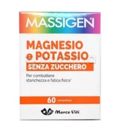 Marco Viti Massigen Magnesio e Potassio Integratore Ricostituente 60 Compresse