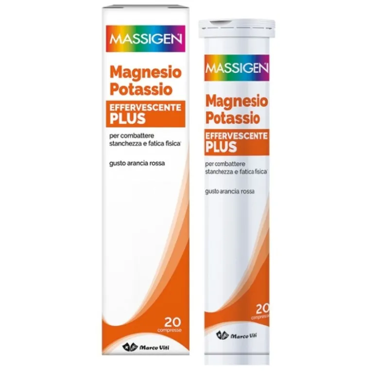 Marco Viti Massigen Magnesio Potassio Plus Integratore Ricostituente 20 Compresse