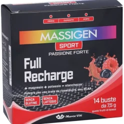 Marco Viti Massigen Sport Full Recharge Integratore Energizzante 14 Bustine da 7,5g