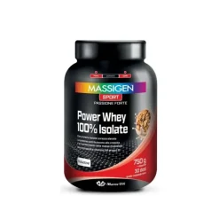 Marco Viti Massigen Sport Power Whey Isolate Integratore di Proteine Gusto Cookies 750g