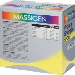 Marco Viti Massigen Sport Pronta Energia Integratore Vitamine Minerali 12 Bustine