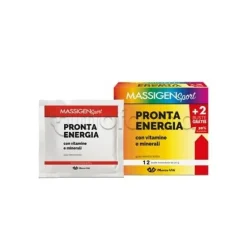 Marco Viti Massigen Sport Pronta Energia Integratore Vitamine Minerali 12 Bustine