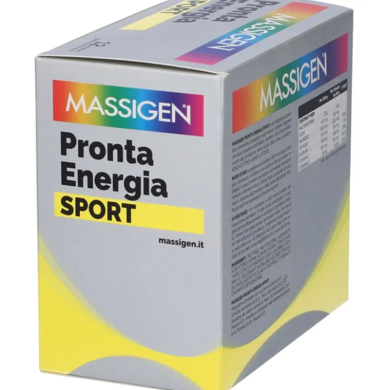 Marco Viti Massigen Sport Pronta Energia Integratore Vitamine Minerali 12 Bustine