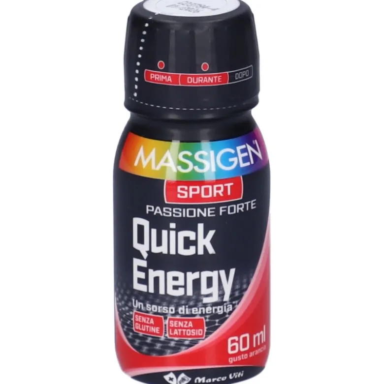 Marco Viti Massigen Sport Quick Energy Integratore Energizzante Sportivi 60ml
