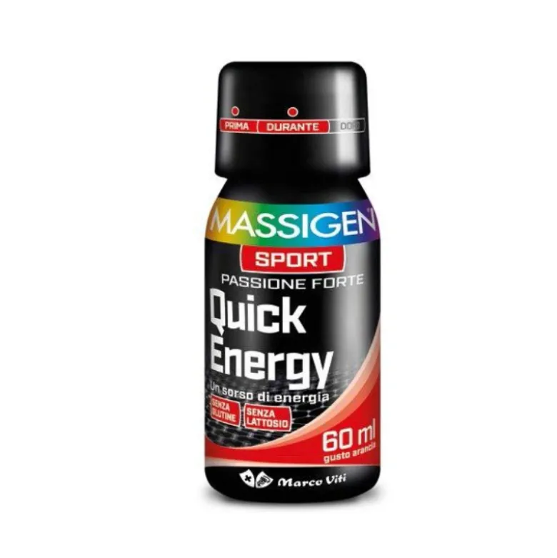 Marco Viti Massigen Sport Quick Energy Integratore Energizzante Sportivi 60ml