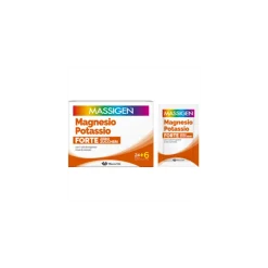 Massigen Forte Zero Zuccheri Integratore Magnesio e Potassio24+6 Buste 8gr