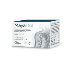 Maya Pharma Mayadol Integratore PEA e Bromelina 30 Stick Orosolubili Gusto Arancia
