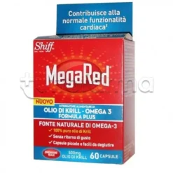 MegaRed Integratore con Olio di Krill per Benessere Cuore 60 capsule
