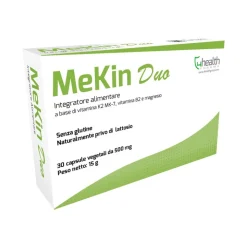 MeKin Duo per Ossa e Coagulazione 30 Capsule Vegetali