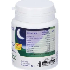 Melatonina Act + Forte 5 Complex e Valeriana Integratore 60 Compresse