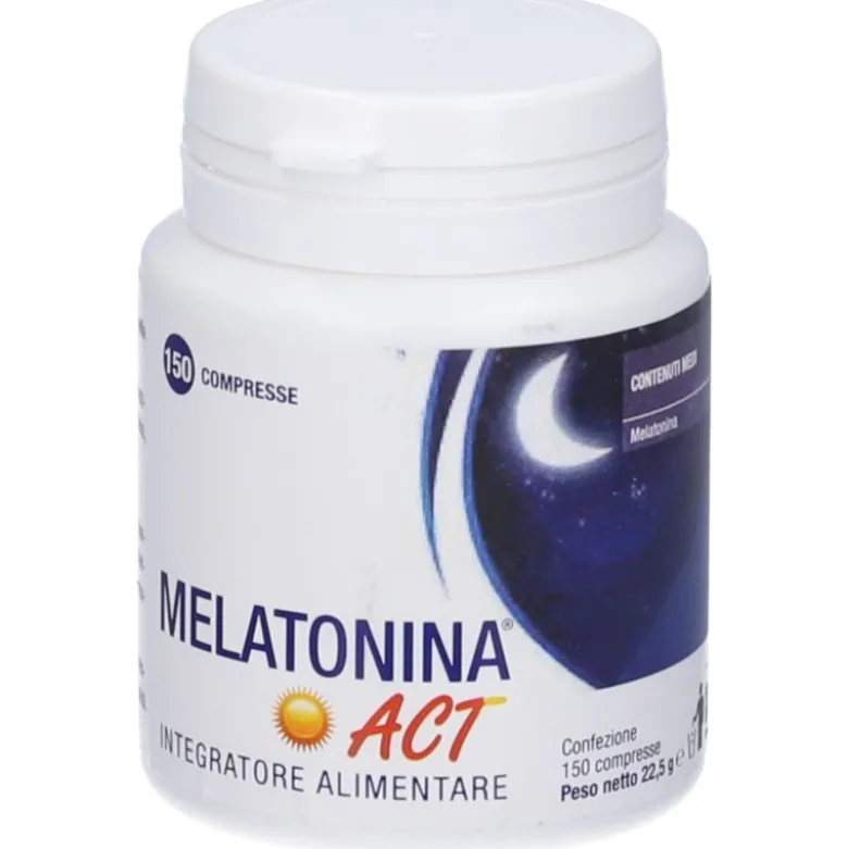 Melatonina Act Integratore per Sonno 150 Compresse