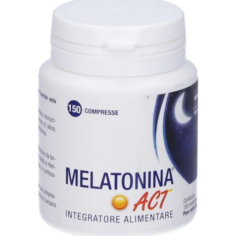 Melatonina Act Integratore per Sonno 150 Compresse