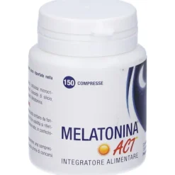 Melatonina Act Integratore per Sonno 150 Compresse