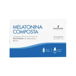 Melatonina Composta integratore per sonno e jet lag 30 compresse