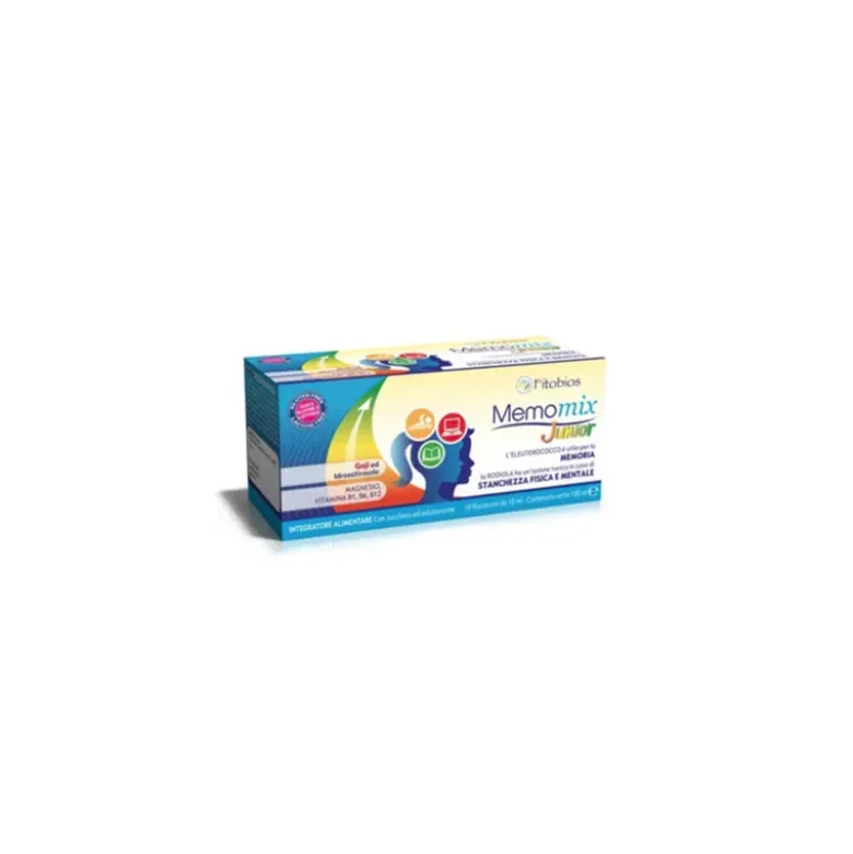 Memo Mix Junior Integratore per Memoria Bambini 10 Flaconi