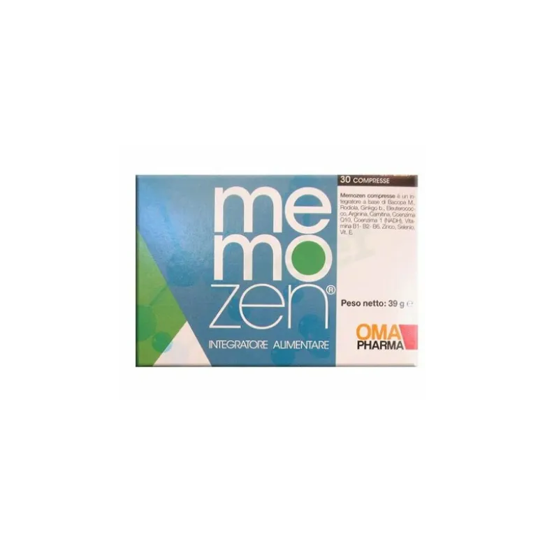 Memozen Integratore per la Memoria 30 Compresse