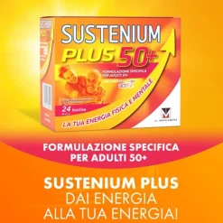 Menarini Sustenium Plus 50+ Integratore Energizzante 24 Bustine