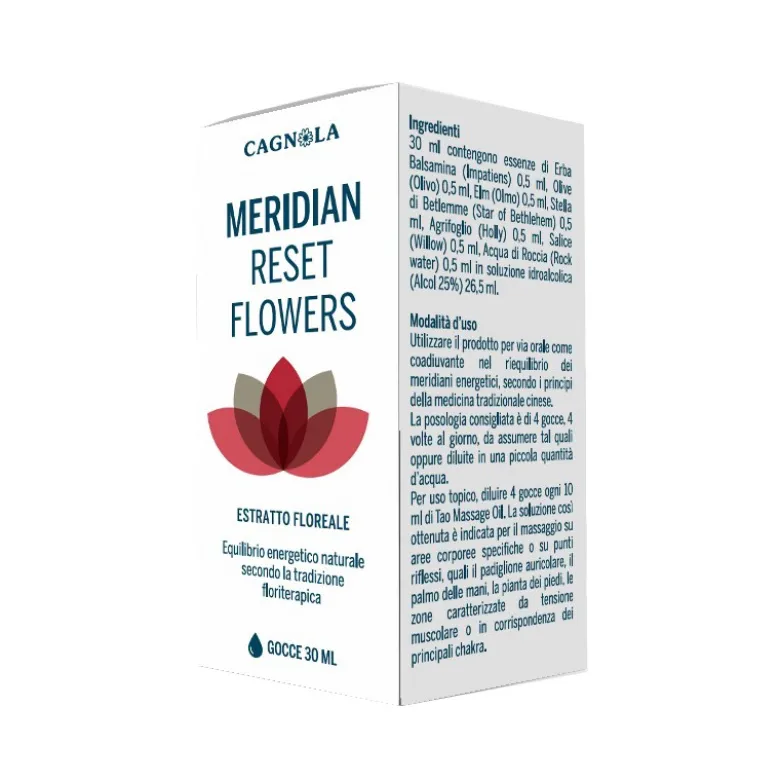 Meridian Reset Gocce riequilibrio energetico 30 ml